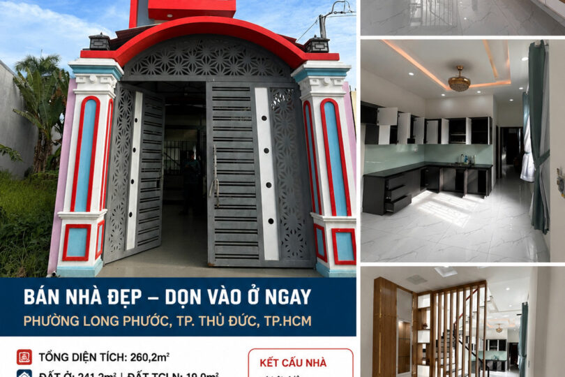 NH&Agrave; ĐẸP LONG PHƯỚC &ndash; TP.HCM | DỌN V&Agrave;O Ở NGAY
